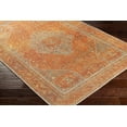thumbnail image 3 of Mark&Day Washable Area Rugs, 2x3 Kontea Traditional Burnt Orange Area Rug (2' x 2'11"), 3 of 6