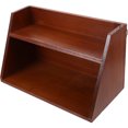 thumbnail image 2 of Tabletop Wooden Display Stand Double-layer Riser Storage Holder Multi-functional Wooden Storage Stand, 2 of 6