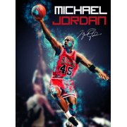 TRI-SEVEN ENTERTAINMENT Michael Jordan Poster Art Print (18x24)