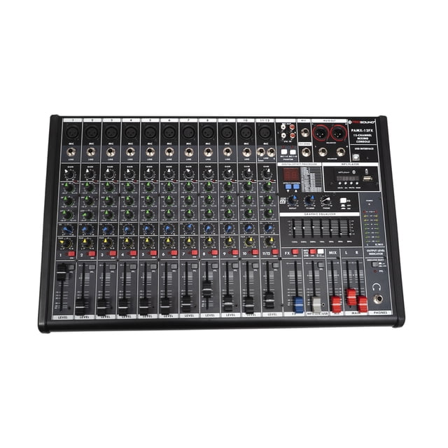 Prosound Pamx-12fx Mezcladora 12 Canales Bluetooth Usb