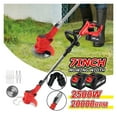 thumbnail image 2 of 2500W 20000RPM Electric Lawn Mower Foldable Grass Trimmer Adjustable Garden Pruning Cutting Power Tools For 18v Battery ,Easy to Use, 2 of 7