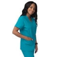 thumbnail image 3 of Sivvan Unisex V-Neck 3 Pocket Scrub Top (Available in 15 Colors), 3 of 7