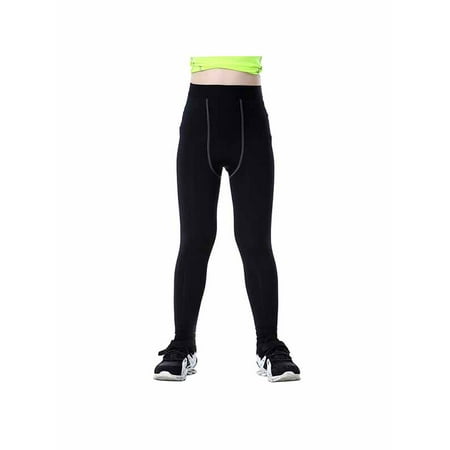 

Maraso Kids Boys Compression Long Leggings Tight Running-Trousers