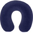 thumbnail image 1 of Coussin tour de cou en mousse mmoire de forme, Bleu Marine, 1 of 4