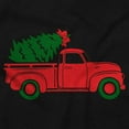 thumbnail image 2 of Christmas Tree Xmas Pick Up Truck Sweatshirt for Men or Women Brisco Brands S, 2 of 6