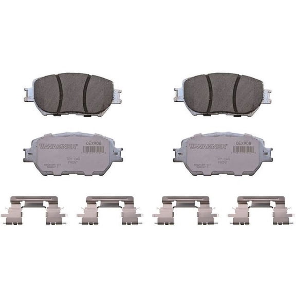 Front Brake Pad Set - Compatible with 2009 - 2015 IS250 2010 2011 2012 2013 2014