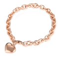 thumbnail image 2 of Pulsera de plata esterlina con etiqueta de corazón, 7,5-3pack, 2 of 5