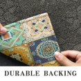 thumbnail image 6 of Orange Boho Bohemia Floral Geometric Pattern Door Rugs,Washable Non Slip Door Mats Indoor,Decorative Door Mats,Entry Mat Indoor for Entrance,Bedroom,Kitchen,Bathroom,16"x24", 6 of 6