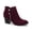 Berry, variant on Style & Co Women's Masrinaa Ankle Booties, Berry, 9