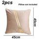 thumbnail image 2 of 2 uds. Funda de almohada cómoda y almohada de felpa familiar sencilla suave, 2 of 6