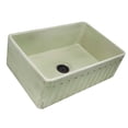 thumbnail image 3 of Nantucket Sinks FCFS3020S-ShabbyGreen 30-Inch Farmhouse Fireclay Sink, 3 of 7