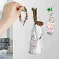 thumbnail image 4 of FINDMAG Magnetic Hooks, N52 Grade Magnets with Hook for Refrigerator, Heay Duty Magnetic Hook for Cruise Cabins, Classroom, Green, Pack of 6, 4 of 6