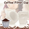 thumbnail image 4 of 100Pcs Disposable Cups Coffee Filters Paper Pods Replacement For K-Cup Filter Us, 4 of 6