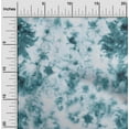 thumbnail image 2 of oneOone Polyester Lycra Teal Blue Fabric Tie Dye Fabric For Sewing Printed Craft Fabric By The Yard 56 Inch Wide, 2 of 6