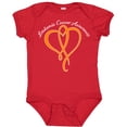 thumbnail image 3 of Inktastic Leukemia Awareness with Orange Ribbon Heart Boys or Girls Baby Bodysuit, 3 of 5