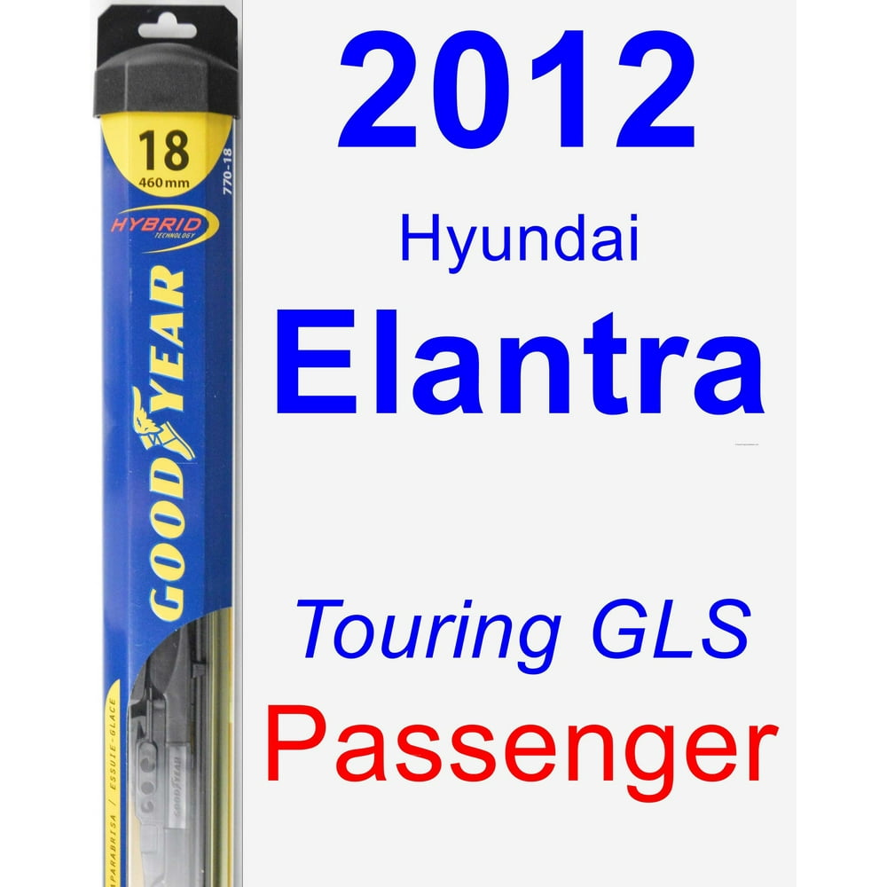 2012 Hyundai Elantra (Touring GLS) Passenger Wiper Blade - Hybrid - Walmart.com - Walmart.com 2012 Hyundai Elantra Wiper Blade Size Passenger Side