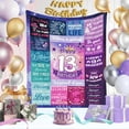 thumbnail image 2 of 13 Year Old Girl Gifts, for 13 Year Old Girl, 13th Birthday Gifts for Girls, 13th Birthday Decorations for Girls, 13 Year Old Girl Birthday Gift Ideas, 13 Year Old Girl Blanket 40"X50", 2 of 5