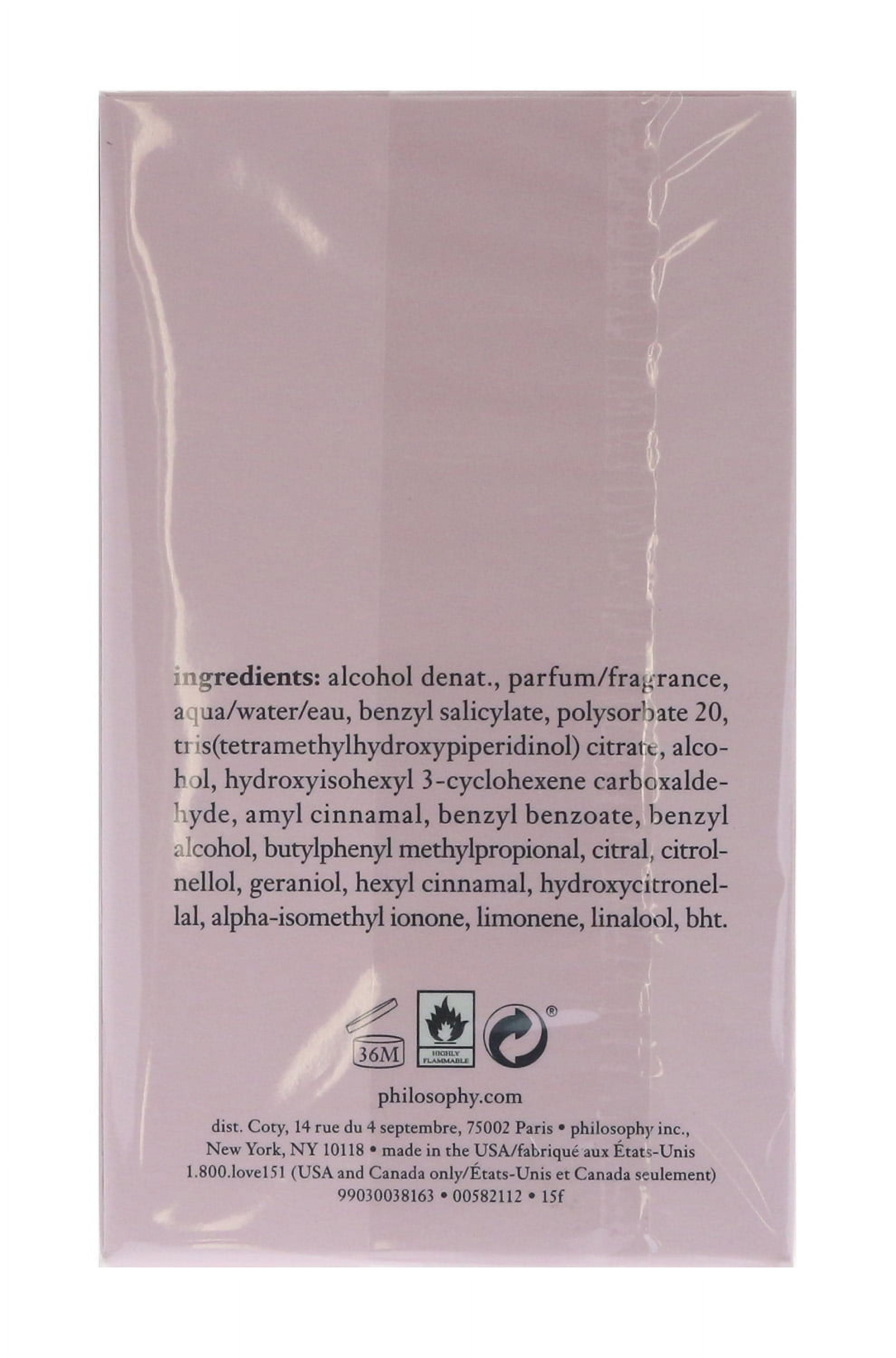 Philosophy Amazing Grace Eau De Perfume For Women, 2 Oz