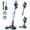 Sky Blue, variant on YOMA Cordless Stick Vacuum Cleaner Lightweight Powerful Handheld Vacuum for Home Hard Floor Carpet Pet Hair