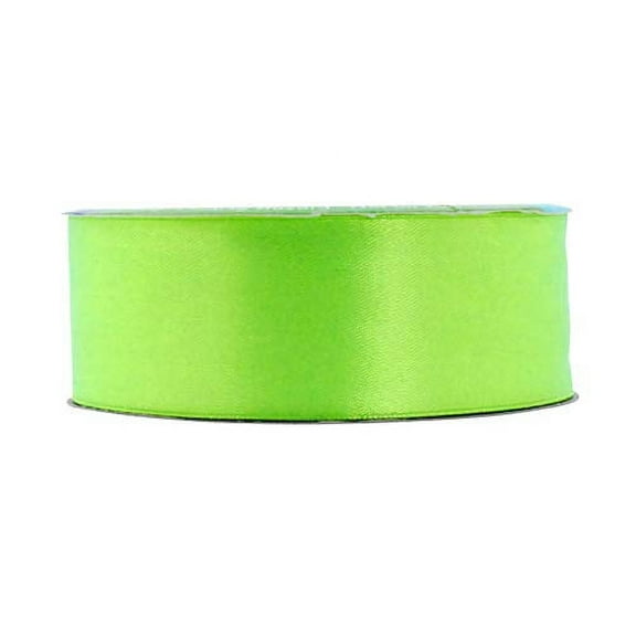 Aqua Satin Ribbon 1 1/2 Inch 50 Yard Roll for Gift Wrapping, Weddings, Hair, Dresses, Blanket Edging, Crafts, Bows, Ornaments; by Mandala Crafts