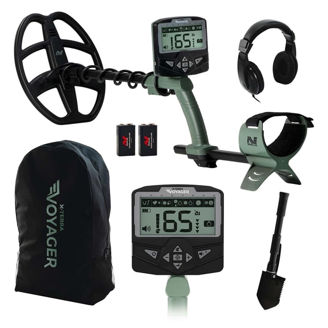 Detector de metales MINELAB X-Terra Voyager impermeable con bobina de 28 cm