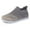 Gray, variant on Fozruso Breathable Lightweight Kids Running Shoes For Girls Design Cushioned Everyday Sneakers For Play(3 10Y),Sizes 10(3.5-4 Years)