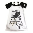 thumbnail image 4 of Lkhaha 2026 Womens T Shirts Fashion Tops Cartoon Graphic Off Shoulder Gothic Gift Clothes Black L, 4 of 7