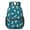 Astronaut and Bear, variant on Astronaut and Alien Black Pattern 17" School Backpacks for Teens,Waterproof Oxford Fabric,S-Shape Padded Straps for School,Travel,Hiking,Camping