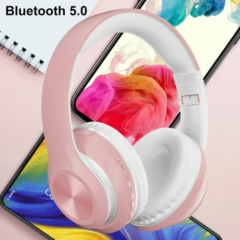 Deyuer P68 Bluetooth compatible 5.0 Foldable Rechargeable Wireless Headset HiFi Sound Headphones