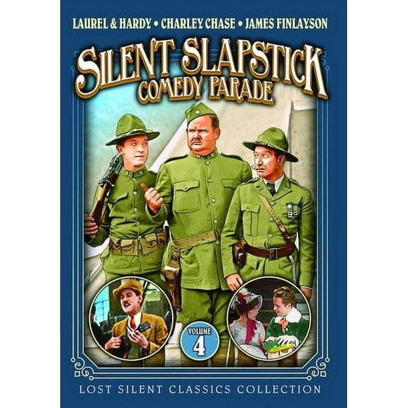 Silent Slapstick Comedy Parade, Vol. 4 (DVD), Alpha Video, Comedy