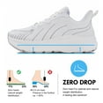 thumbnail image 3 of SUYSTEX Slip in Men Hands Free Wide Toe Box Shoes Slip on Arch Support Wide Sneakers for Running Walking Tennis Athletic Plantar Fasciitis Orthopedic Shoe Zero Drop Cushion Thick Sole Width Shoes, 3 of 6