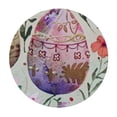 thumbnail image 4 of nygtbtfer Round Tables Tablecloth Printed Leaves Table Covers with Elastic Edge Round Fitted Tablecloth Reusable Table Cloth for Dinner, Outdoor 46-50, 4 of 8