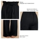 thumbnail image 4 of Pantalones largos de mujer pantalones casuales de mujer de color puro con cinturón para fiesta ANGGREK Otros, 4 of 5