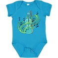 thumbnail image 3 of Inktastic Violin with Musical Notes and Swirls Boys or Girls Baby Bodysuit, 3 of 5