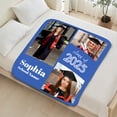 thumbnail image 6 of Custom Graduation Blanket with Photos, 2025 Graduation Gifts Blanket For Graduate Daughter, Son, Adults Throw Blanket for Graduation Party, 6 of 9