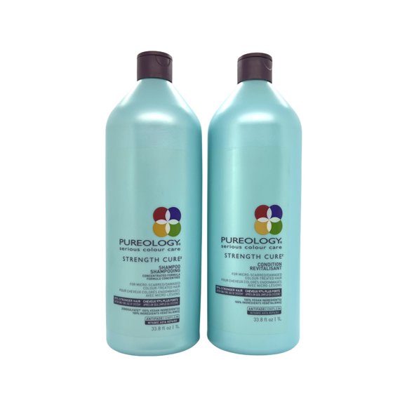 Pureology Strength Cure Shampoo and Conditioner Duo Set 33.8 Oz Set