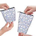 thumbnail image 3 of Kdxio Telescopic Pencil Bag Pen Holder Stationery Case,Stand-up Retractable Transformer Bag Organizer for Christmas Holiday(Rabbit And Floral), 3 of 6