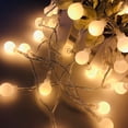thumbnail image 3 of String Light Led String Light Light Decoration Outdoor String Light Outdoor String Lights LED Round Ball Shape Colorful String Light Ornament For Outdoor Camping Party Warm White, 3 of 5