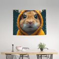 thumbnail image 2 of Uemuo Modern Yellow Sweater Guinea Pig Printed 29x37 Inch Tapestry Wall Hanging – Lightweight & Durable – Perfect for Dorm Decor, Beach Throw, Sofa Cover, Tablecloth, 2 of 8