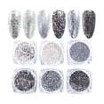 thumbnail image 1 of Nail Art Powder Glitter Sparkling Chrome Sandy Powder Dipping Mani Flakes Sequins, 1 of 8
