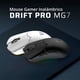 thumbnail image 4 of Mouse Gamer BALAM RUSH DRIFT PRO MG7 26000dpi 5 Botones Inalambrico 2.4GHz BT 5.3 Blanco BR-938532 Mayor precisión y control, 4 of 5