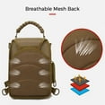 thumbnail image 3 of Sac de Pêche Sac de Rangement pour Matériel de Pêche Sac à Outils pour Pêche Randonnée Chasse Camping, 3 of 7
