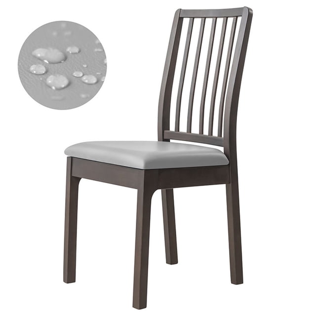 Housse de Coussin de Chaise en Cuir pour Salle à Manger