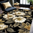 thumbnail image 6 of 1PC Floral Pattern Area Carpet Local Carpet, Lightweight Washable Easy-to-Manage Carpet Mat Festival Gift, Suitable for Bedroom, Living Room, Dining Room, Office, Hallway, Room Accessones, 6 of 8