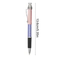 thumbnail image 3 of Bolígrafo con bandera tricolor del Día de la Independencia, bolígrafo con forma de bandera de tres colores, letrero para estudiantes, regalos navideños, bolígrafo negro con forma de rodillo, 1 ml, 3 of 6