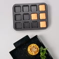 thumbnail image 2 of Brownie Making Mold Non-stick Cake Baking Mold Multi-grid Cupcake Maker Mold Kitchen Supply, 2 of 7
