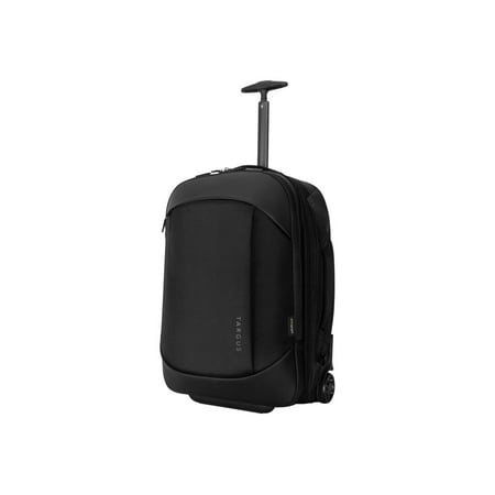 Targus - 15.6” EcoSmart Mobile Tech Traveler Rolling Backpack - Black