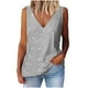 thumbnail image 2 of mfyjkho Tops Bohemios Para Mujer, Vestido Informal De Lentejuelas Con Cuello Redondo Y Sin Mangas Para Mujer, De Moda, Primavera Y Verano Tops Para Hacer Ejercicio Para Mujer Xxl, 2 of 5