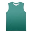 thumbnail image 2 of FAOWME Kids Boys Tank Top Sleeveless Crew Neck Solid Color Comfortable Breathable Loose Fit Tees For Casual Daily Wear,Army Green,5-6 Years, 2 of 4