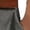 Dark Gray, variant on Men's Casual Loose Straight Trousers Solid With Double Pleated Front Pockets Pants Relaxed Fit Business Pants